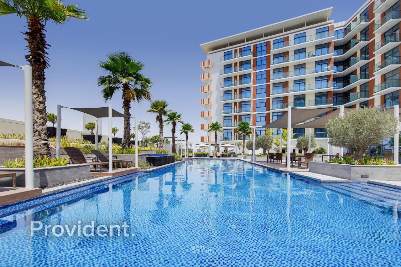 Luxurious Studio Fully Furnished 5 Stars Hotel Facilities In Dubai South エクステリア 写真